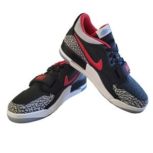 Jordan Legacy 312 Low Black Valor Blue